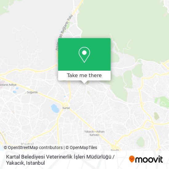 Kartal Belediyesi Veterinerlik İşleri Müdürlüğü / Yakacık map