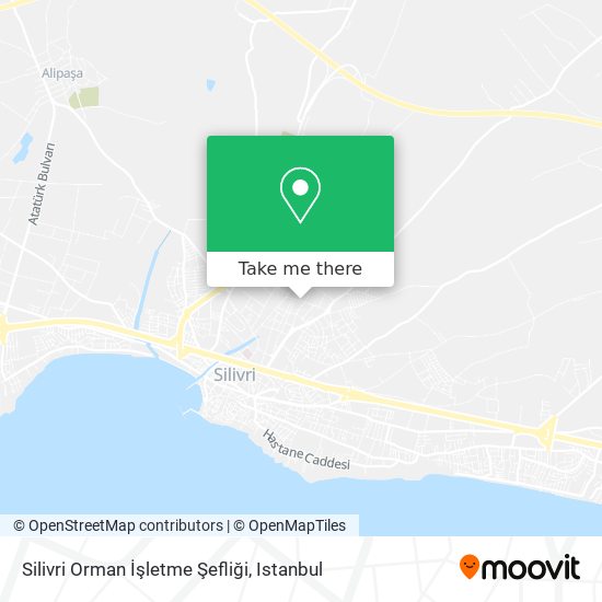 Silivri Orman İşletme Şefliği map