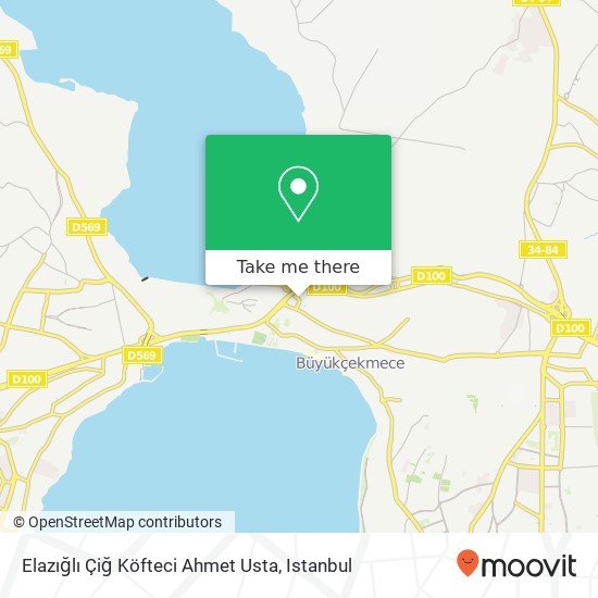 Elazığlı Çiğ Köfteci Ahmet Usta map