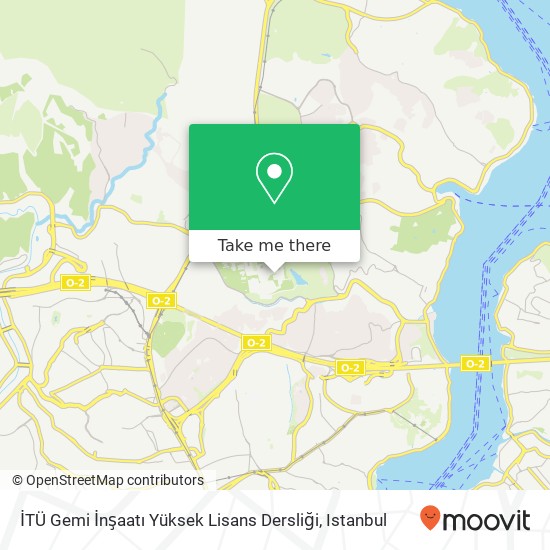 İTÜ Gemi İnşaatı Yüksek Lisans Dersliği map