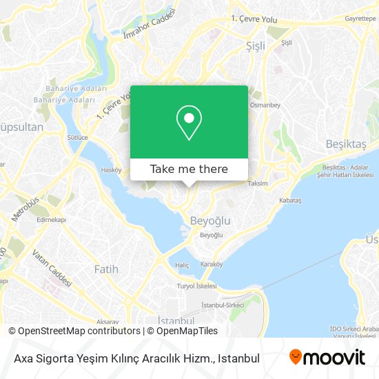 Axa Sigorta Yeşim Kılınç Aracılık Hizm. map