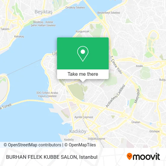 BURHAN FELEK KUBBE SALON map