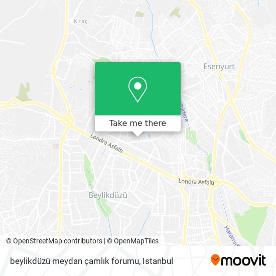 beylikdüzü meydan çamlık forumu map