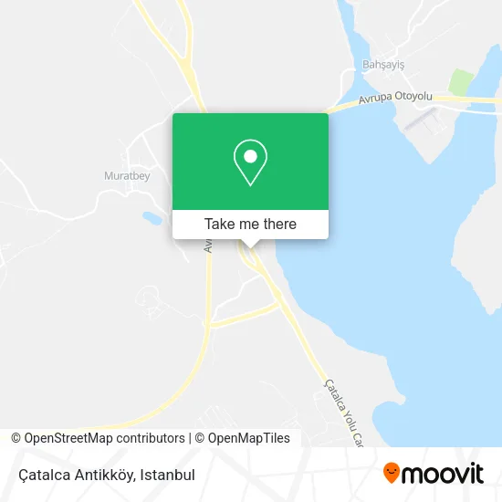 Çatalca Antikköy map