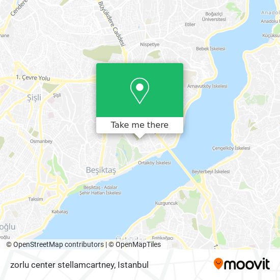 zorlu center stellamcartney map