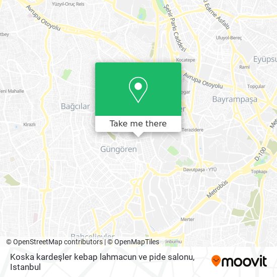 Koska kardeşler kebap lahmacun ve pide salonu map