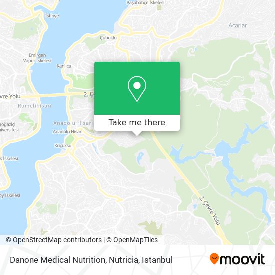 Danone Medical Nutrition, Nutricia map