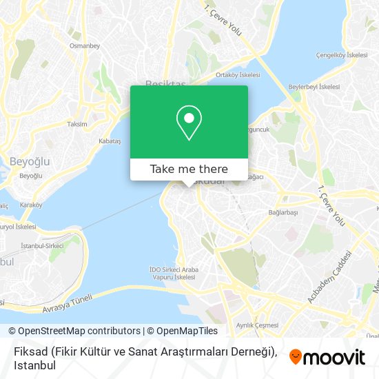 Fiksad (Fikir Kültür ve Sanat Araştırmaları Derneği) map