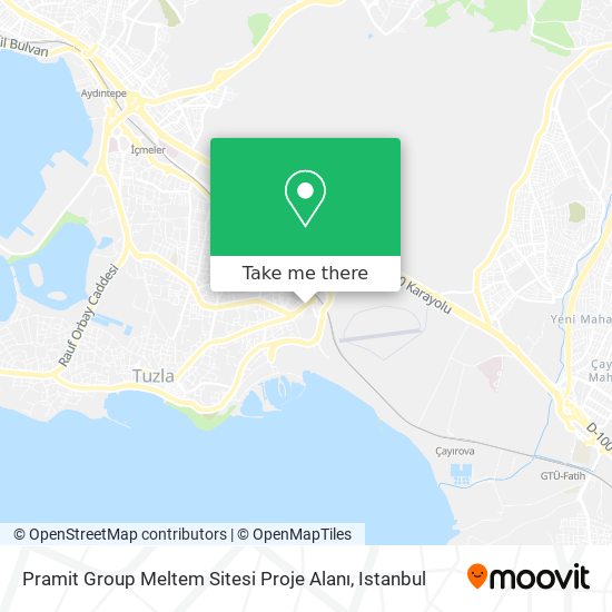 Pramit Group Meltem Sitesi Proje Alanı map