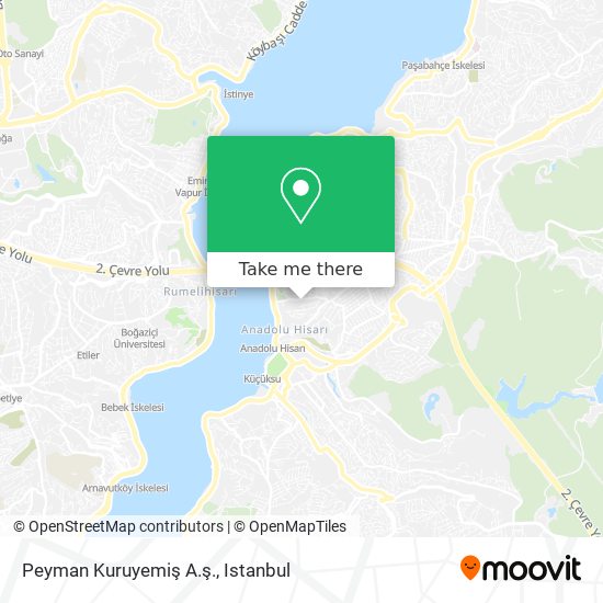 Peyman Kuruyemiş A.ş. map