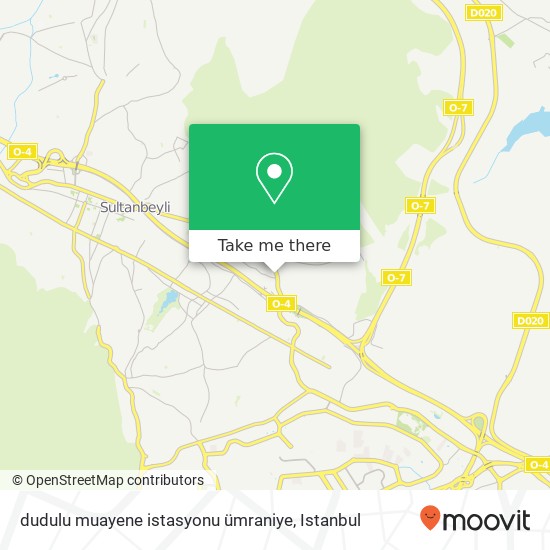 dudulu muayene istasyonu ümraniye map