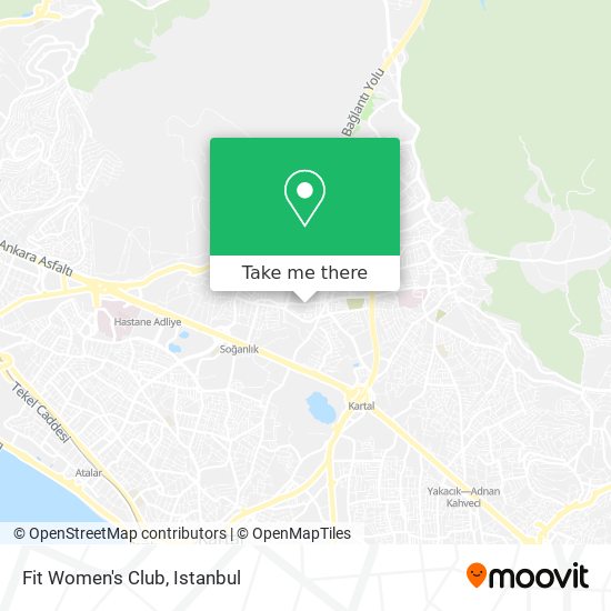 Fit Women's Club map