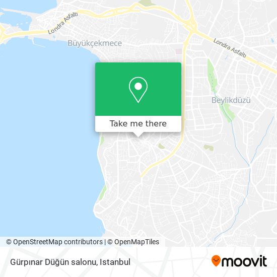 Gürpınar Düğün salonu map