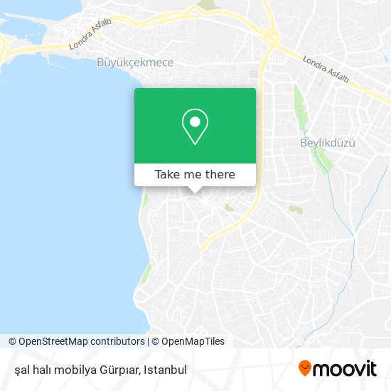 şal halı mobilya Gürpıar map