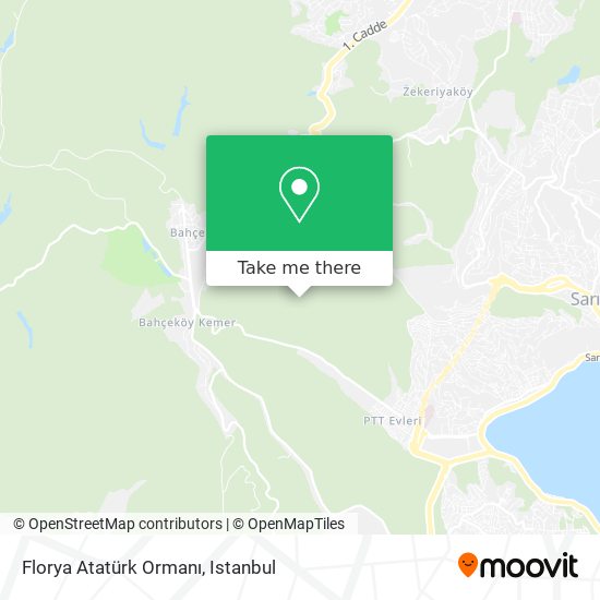Florya Atatürk  Ormanı map