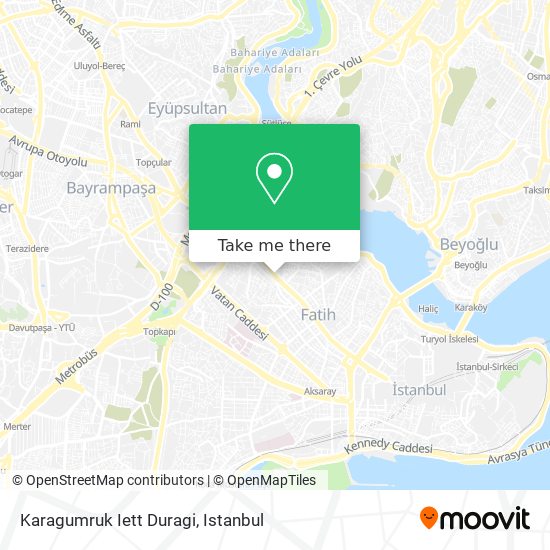 Karagumruk Iett Duragi map