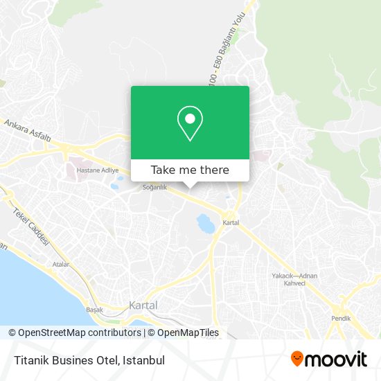 Titanik Busines Otel map