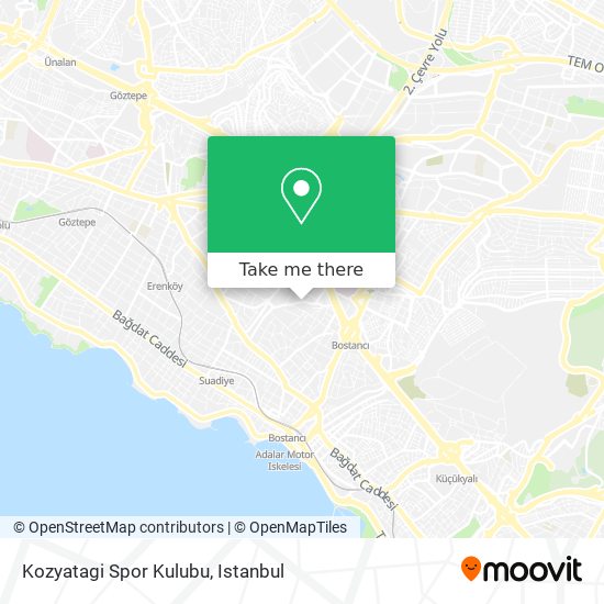 Kozyatagi Spor Kulubu map