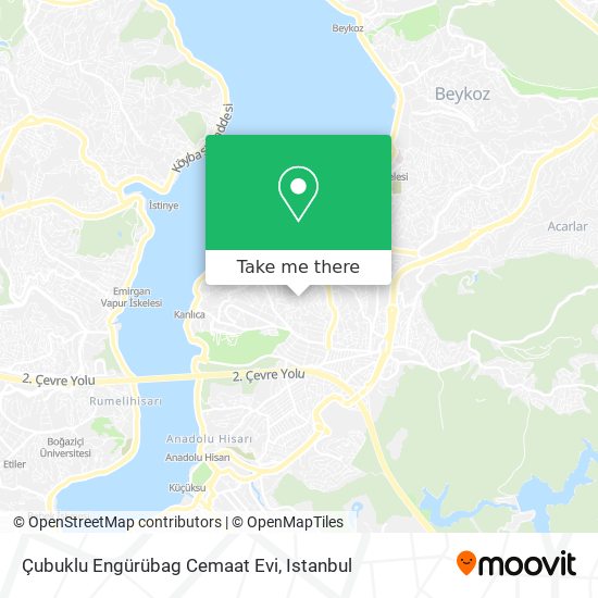 Çubuklu Engürübag Cemaat Evi map