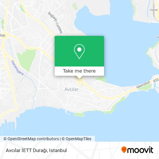 Avcılar İETT Durağı map