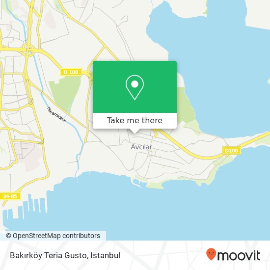 Bakırköy Teria Gusto map