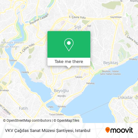 VKV Çağdas Sanat Müzesi Şantiyesi map