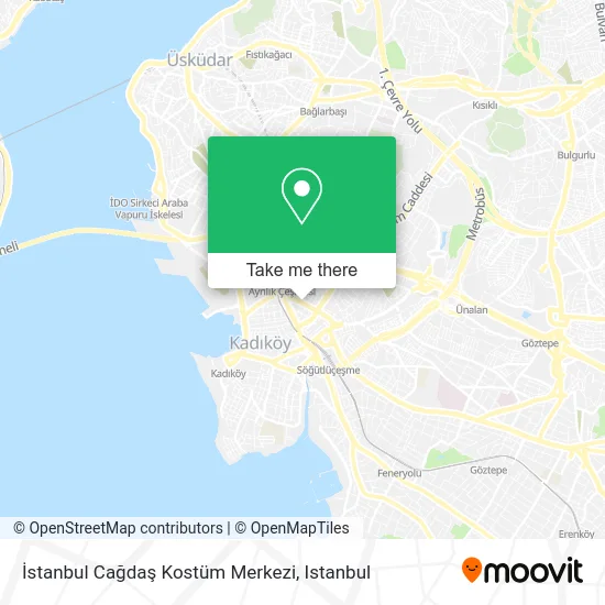 İstanbul Cağdaş Kostüm Merkezi map