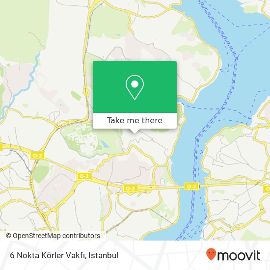 6 Nokta Körler Vakfı map