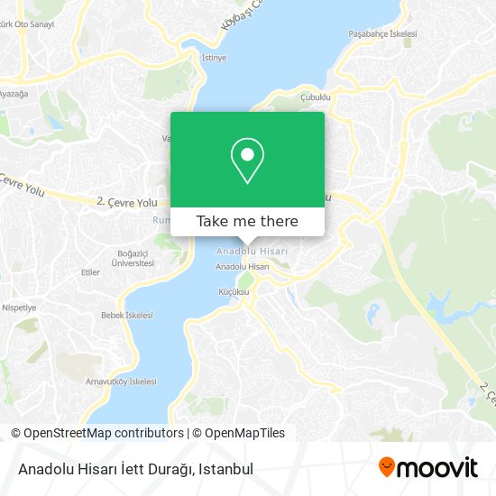 Anadolu Hisarı İett Durağı map