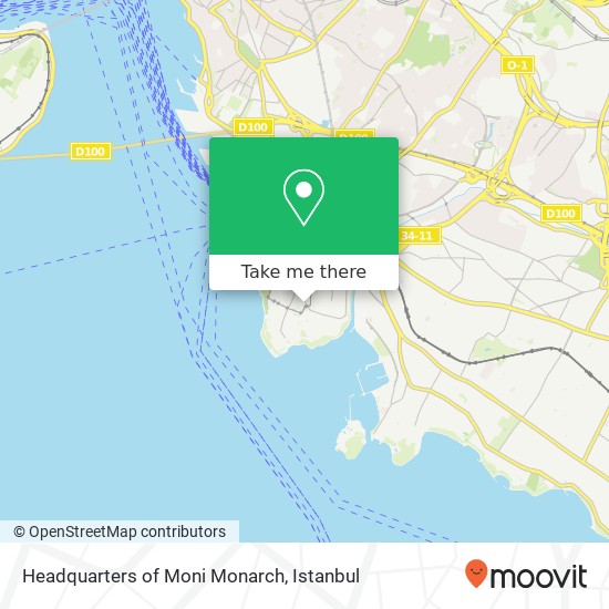 Headquarters of Moni Monarch map