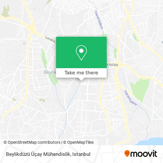 Beylikdüzü Üçay Mühendislik map