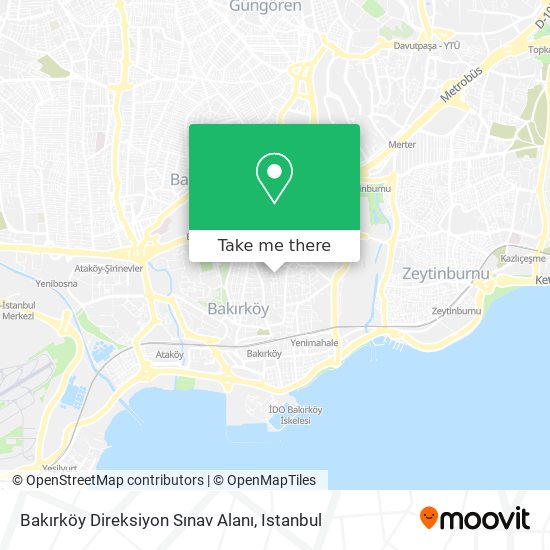Bakırköy  Direksiyon Sınav Alanı map