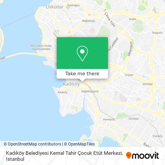 Kadıköy Belediyesi Kemal Tahir Çocuk Etüt Merkezi map