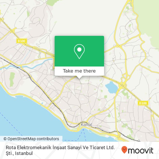 Rota Elektromekani̇k İnşaat Sanayi̇ Ve Ti̇caret Ltd. Şti̇. map