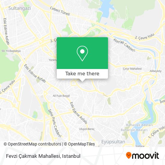 Fevzi Çakmak Mahallesi map