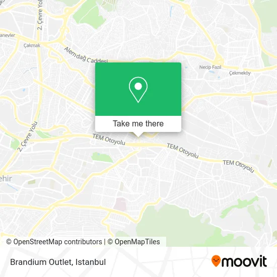 Brandium Outlet map
