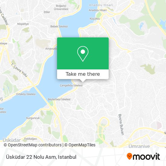 Üsküdar 22 Nolu Asm map
