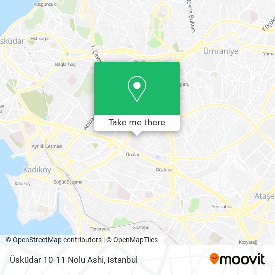 Üsküdar 10-11 Nolu Ashi map