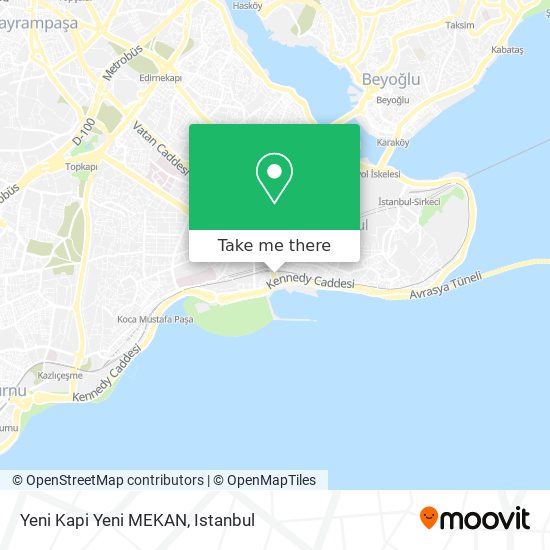 Yeni Kapi Yeni MEKAN map