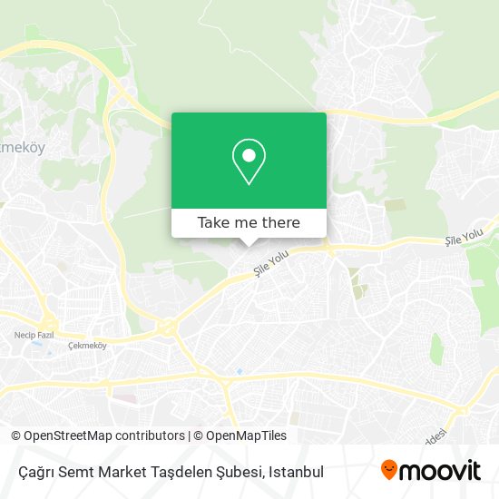 Çağrı Semt Market Taşdelen Şubesi map