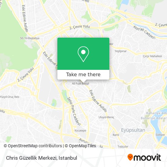 Chris Güzellik Merkezi map