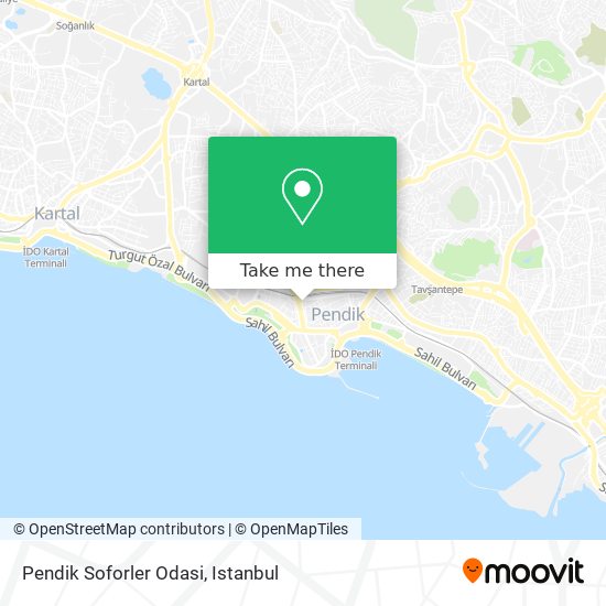 Pendik Soforler Odasi map