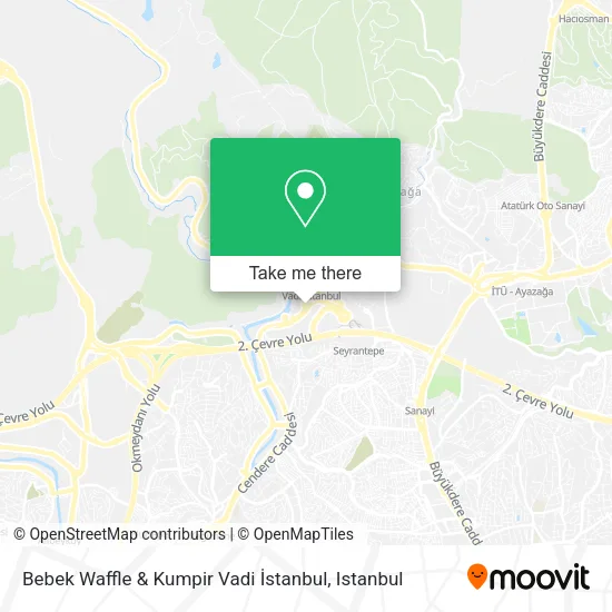 Bebek Waffle & Kumpir Vadi İstanbul map