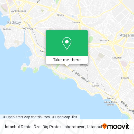 İstanbul Dental Özel Diş Protez Laboratuvarı map
