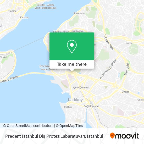 Predent İstanbul Diş Protez Labaratuvarı map