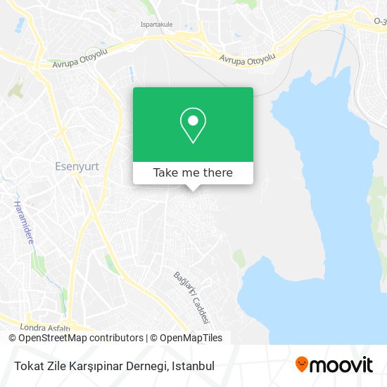 Tokat Zile Karşıpinar Dernegi map