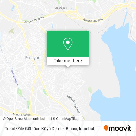 Tokat / Zile Güblüce Köyü Dernek Binası map