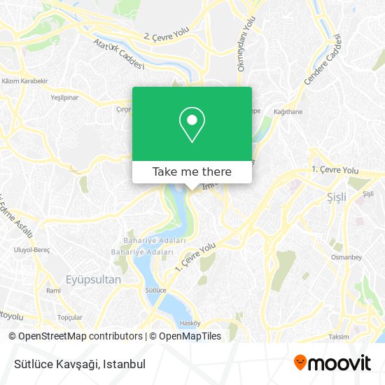 Sütlüce Kavşaği map