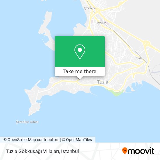 Tuzla Gökkusağı Villaları map