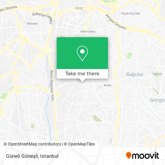 Güneli Güneşli map